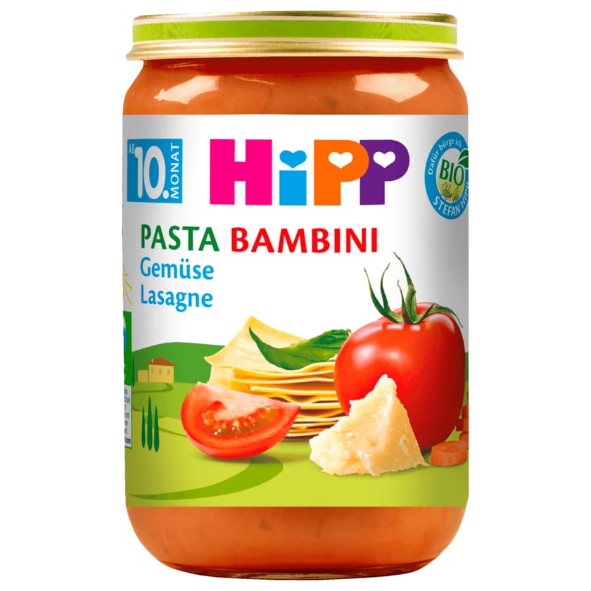 Hipp Bio Pasta Bambini Gemüse-Lasagne 220g